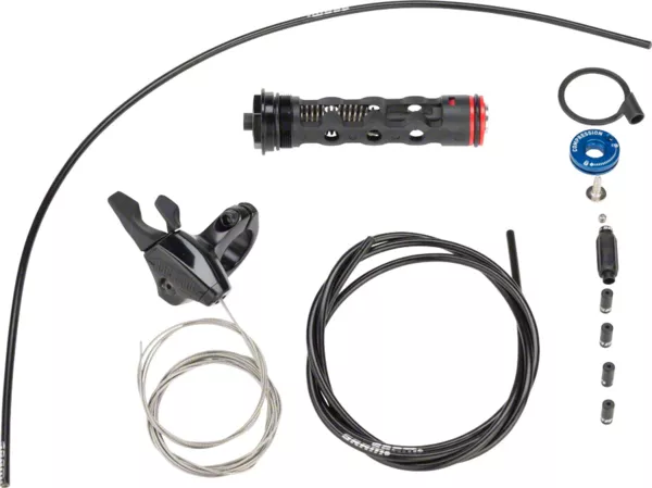 RockShox RockShox Remote Upgrade Kit, OneLoc Right/above, Left/below 10mm MC RL Damper Push to Lock, 35 Gold A1+ (2020+)