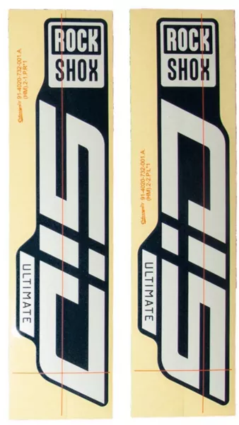 RockShox SID 35 D1 Decal Kit