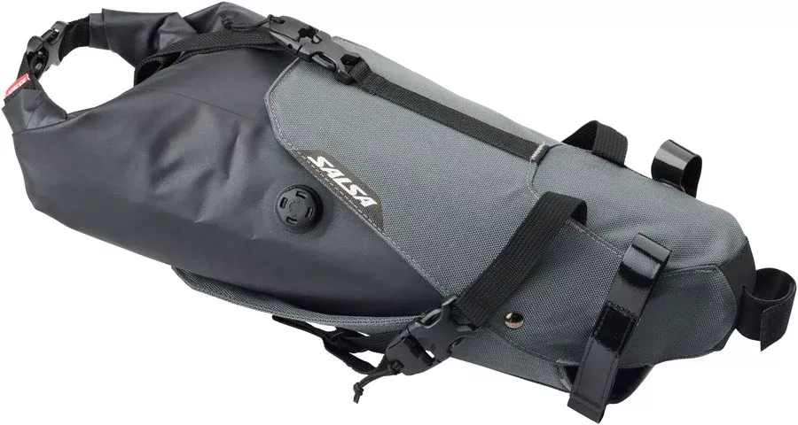 Salsa EXP Series Saguaro Seat Bag – Medium, Gray