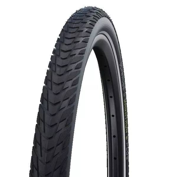 Schwalbe Marathon E-Plus Commuter Tyre 27.5 x 2.0'' Black/Reflective