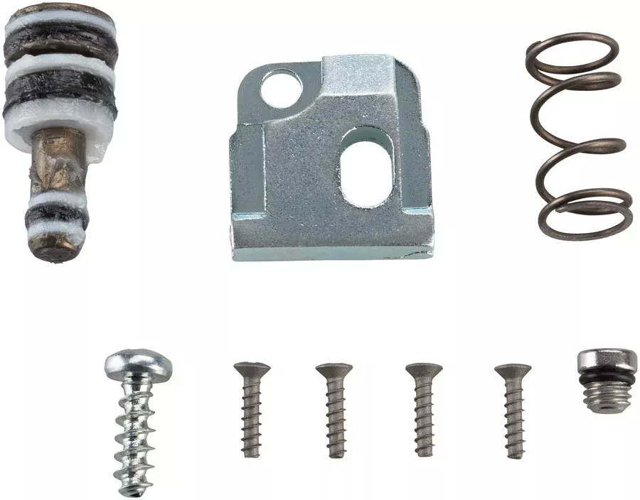 SHIFTER BRAKE MASTER PISTON ASSEMBLY KIT HRD/HRR RIGHT INCLUDING PISTONSTOP PLATE WITH SCREW AND BLEED SCREW 1 LEVER