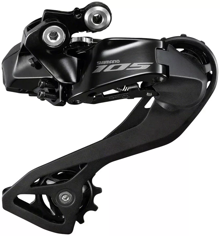 Shimano 105 RD-R7150E Di2 Rear Derailleur – 12-Speed, For 2×12 Speed, Direct Mount, Black