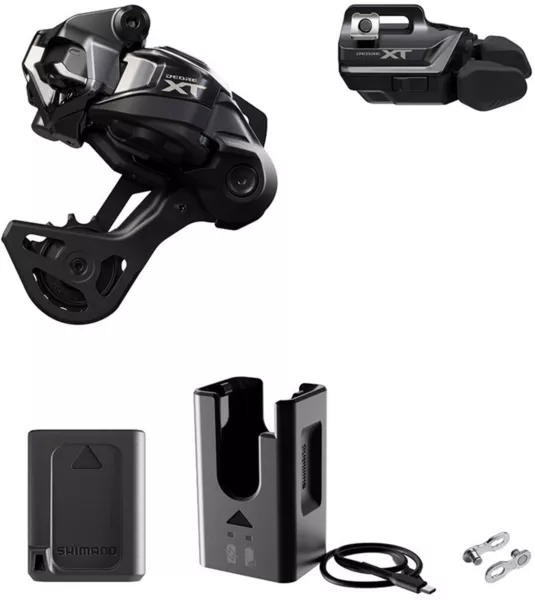 Shimano Deore XT Di2 RD-M8250 Kit, I-Spec EV