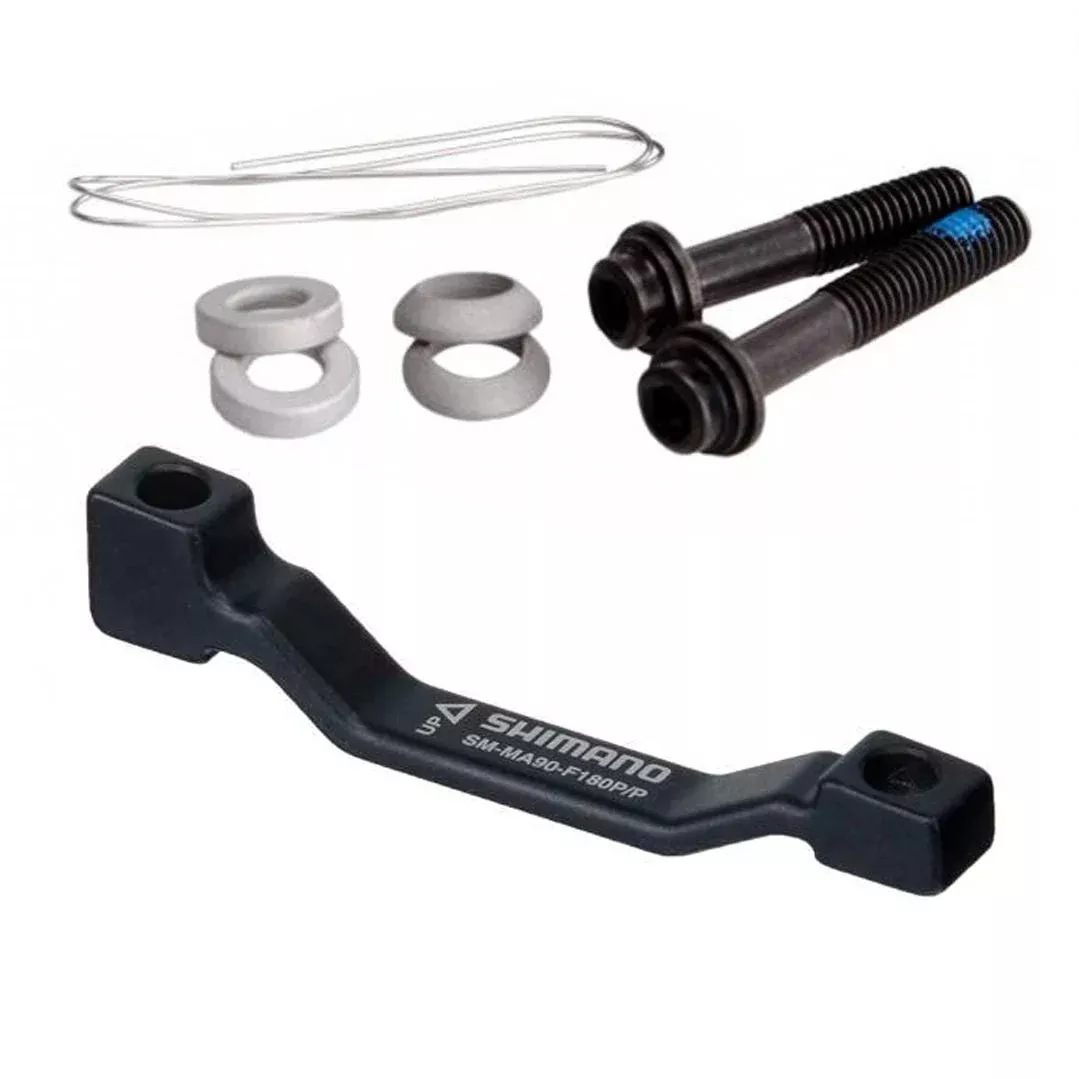 Shimano MA90 Post Mount Front Disc Brake Adaptor 180mm