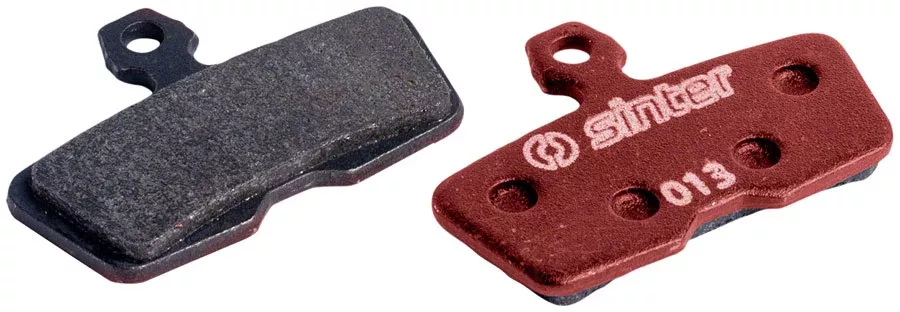 Sinter Red s514 Compound Organic Disc Brake Pads – Avid/SRAM, Sinter Type 013, One Pair