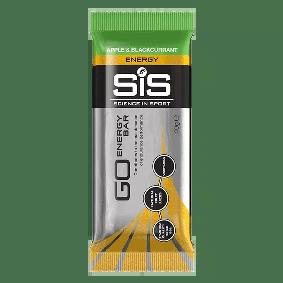 SIS GO Blackcurrant & Apple Mini Energy Bar 40g