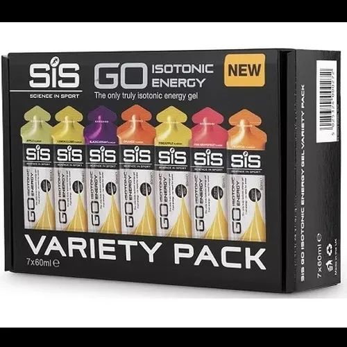 SIS Go Isotonic Energy Gel Variety Pack 7 X 60ML