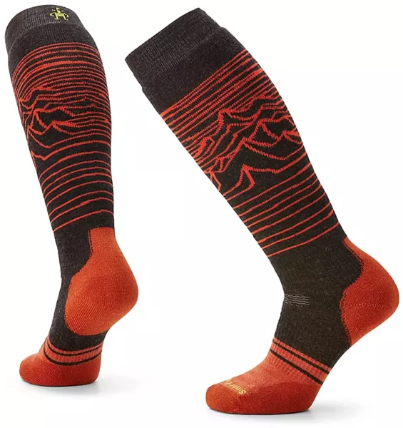 Smartwool Snowboard Full Cushion Iguchi Pattern OTC Socks