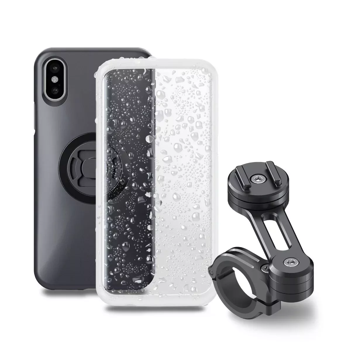 SP Connect Moto Bundle for iPhone X - Holding Protective Case Cover Motorcycle Mount