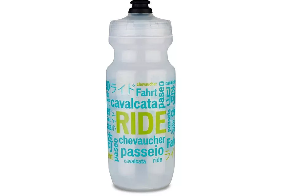 Specialized 21 Oz Lbm 2Nd Gen Ea Bottle Translucent/Teal The Language 21 OZ