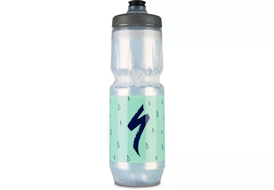 Specialized 23 Oz Insulated Wgb Ea Bottle Translucent/Mint/Blue 23 OZ