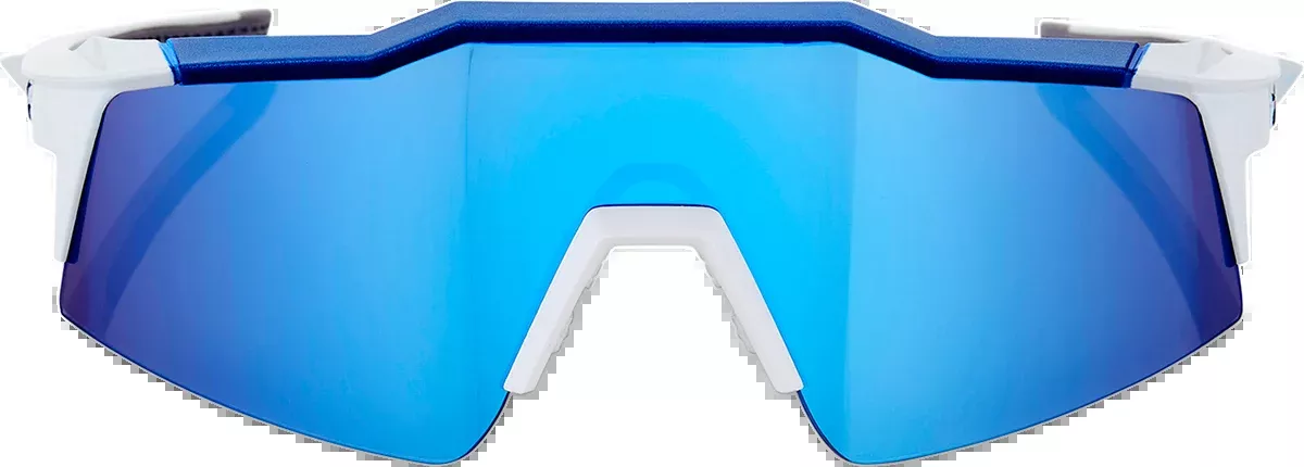 Speedcraft SL Sunglasses - White - Blue Mirror