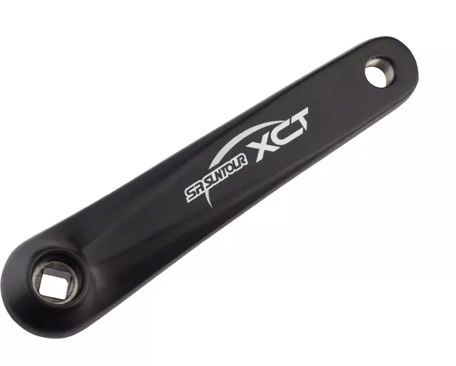 SR-Suntour XCT Left Crankarm Replacement – 175mm – Diamond Taper – Black