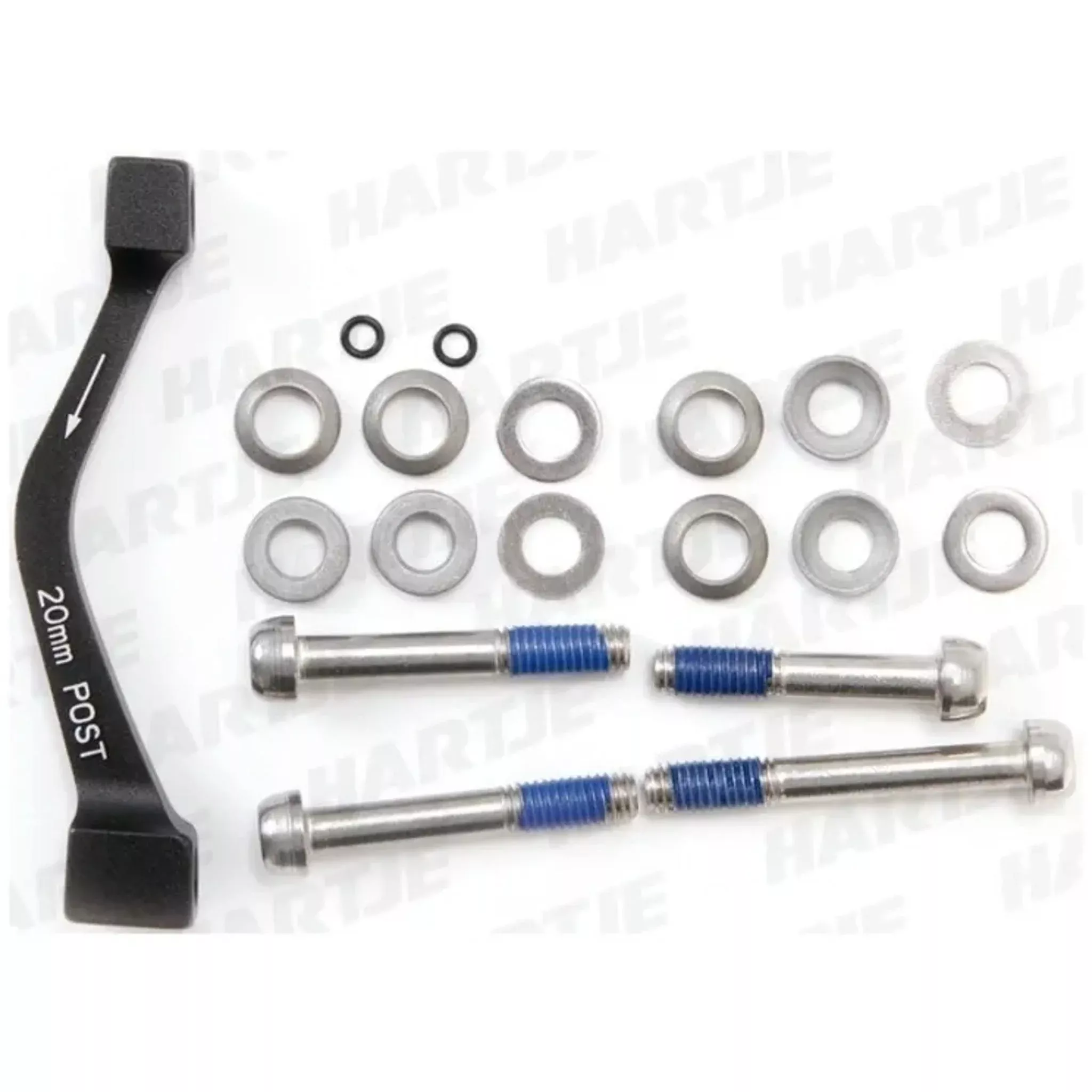 SRAM 20mm Post Bracket with Caliper Mounting Bolts