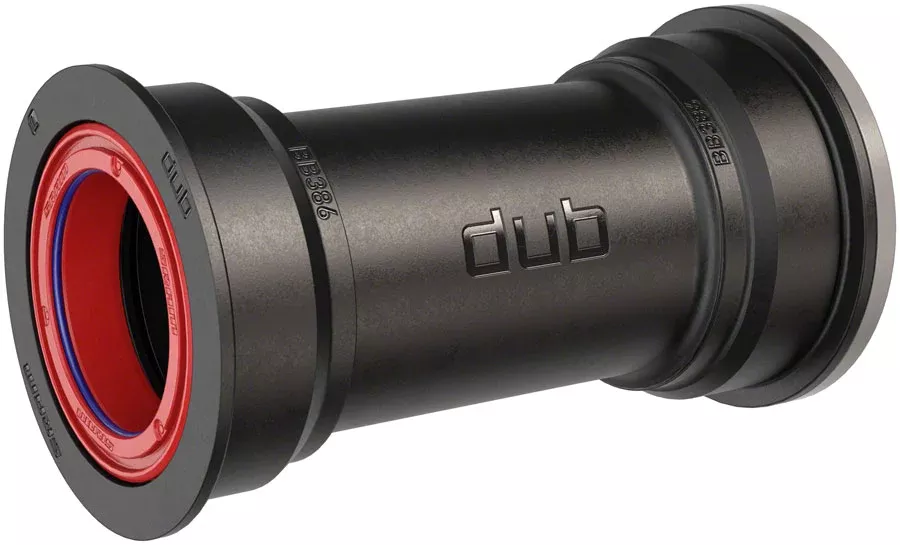 SRAM DUB BB386 Ceramic Bottom Bracket – BB386 (86.5mm), Road, Black