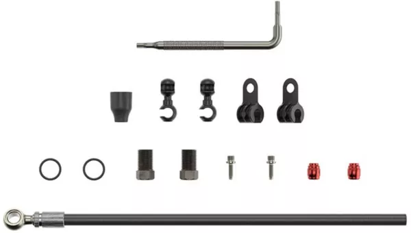 SRAM Hose Kit - Silver Banjo