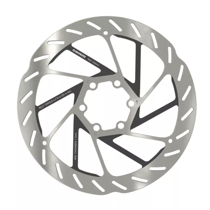 SRAM HS2 6 Bolt Disc Rotor 160mm