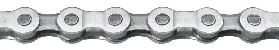 SRAM PC-971 Chain – 9-Speed, 114 Links, Silver/Gray