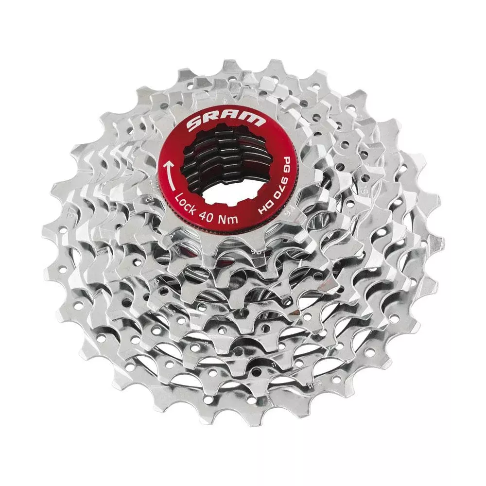 Sram PG-970 9-Speed Cassette 11-32T Silver