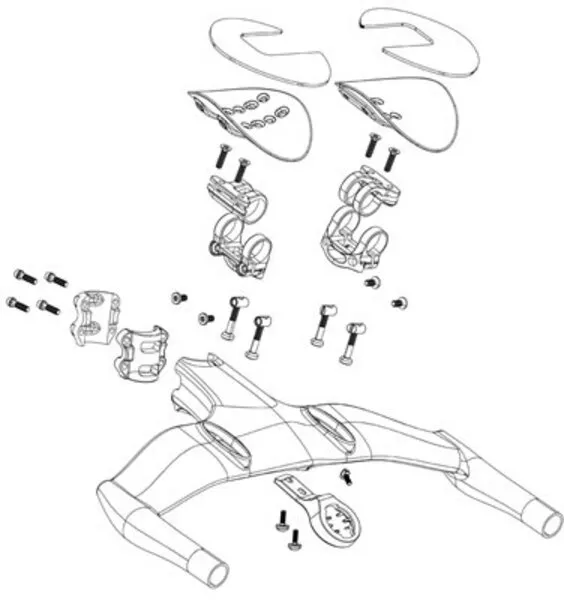 SRAM Vuka Aero/Stealth Extension Clamp Low Profile