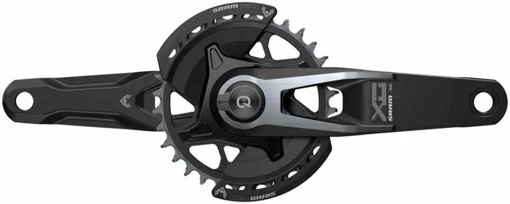 SRAM X0 Eagle T-Type AXS Power Meter (Spindle) Wide Crankset