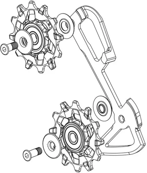 SRAM X01/X1 11sp Inner Cage/Pulley