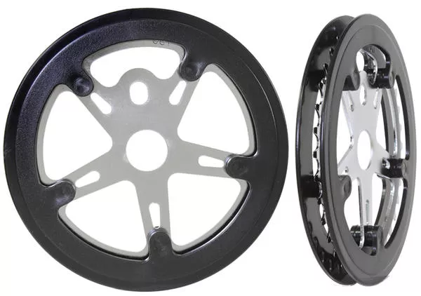 Sunlite 1-Piece Single Chainring w/Double Chain Guard