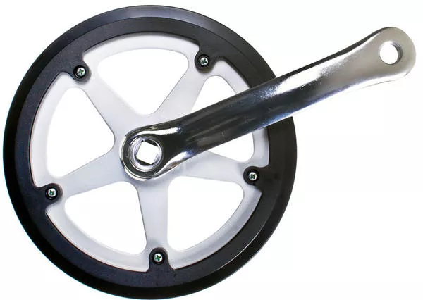 Sunlite Alloy Singlespeed Double Guard Crankset