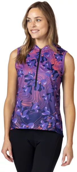 Terry Breakaway Mesh Sleeveless Jersey