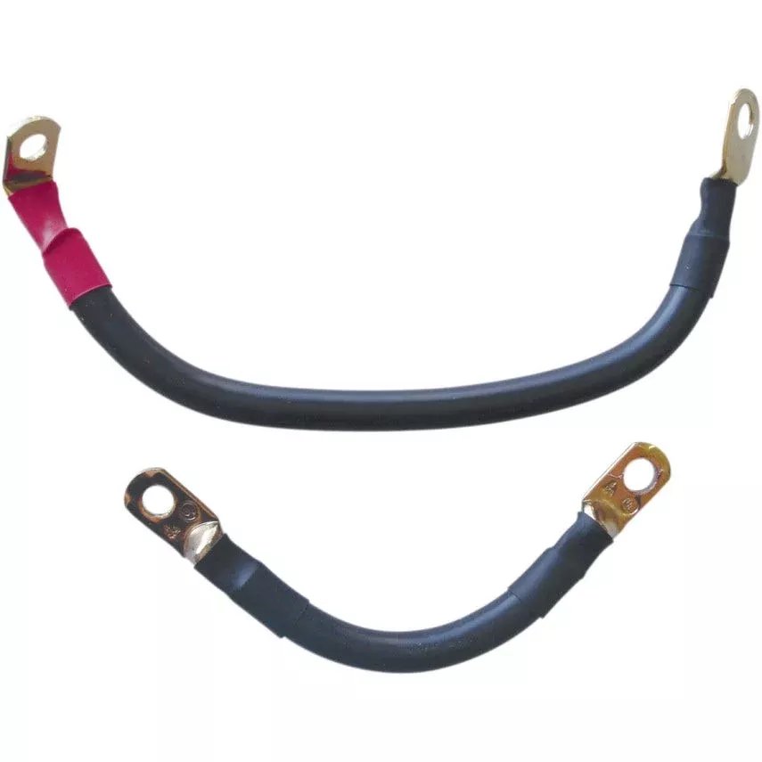 Terry Components 4 Gauge Complete Battery Cable Kits Harley 89-07 Softail