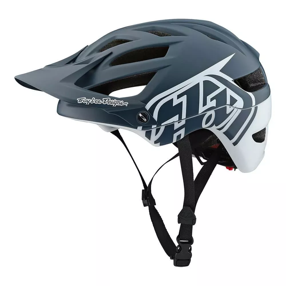 Troy Lee A1 Classic Helmet MIPS Gry/Wht XL/2X