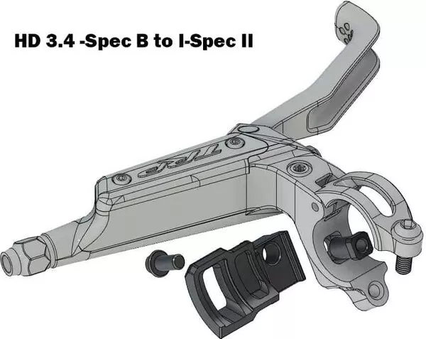 TRP HD3.4 i-Spec II Shifter Adapter