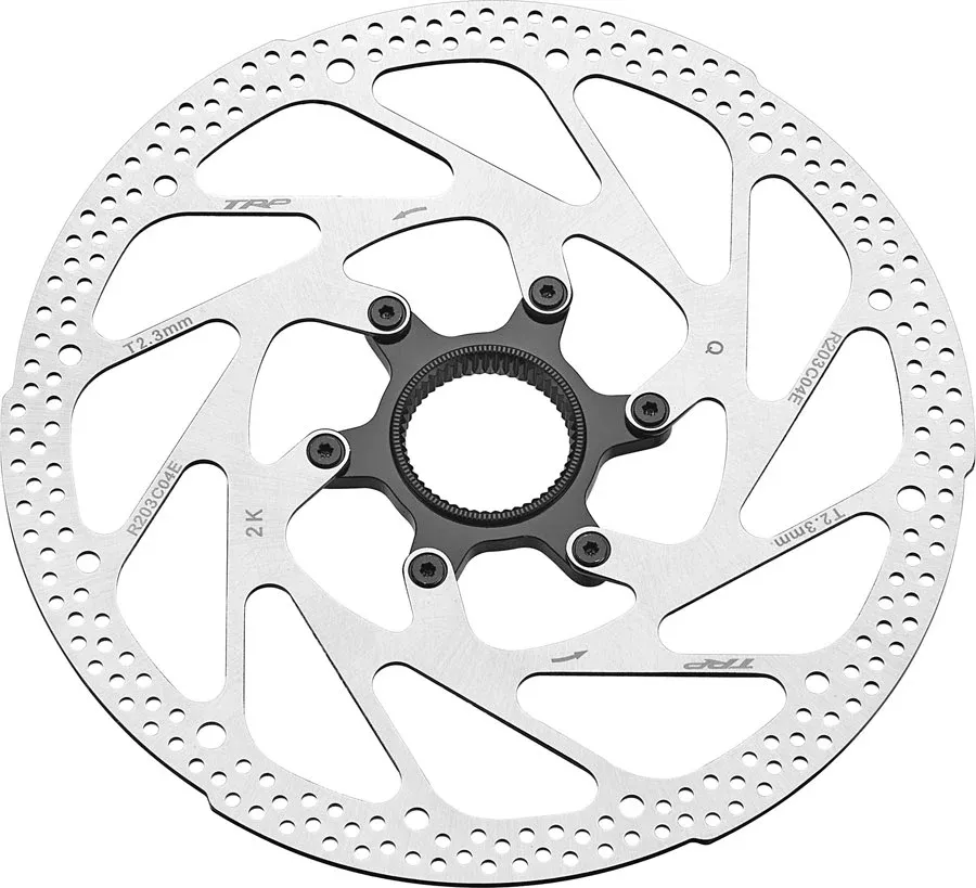 TRP RC04E Disc Brake Rotor – 203mm, Center Lock, 2.3mm