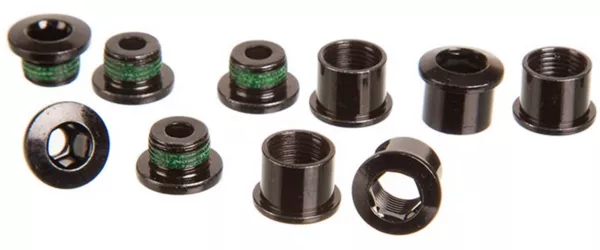 TruVativ Aluminum Chainring Bolt Kit, 5 count