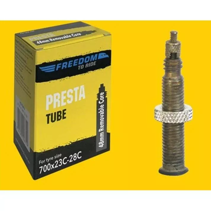 Tube 700×23-28c 48mm Removable Core Presta Valve