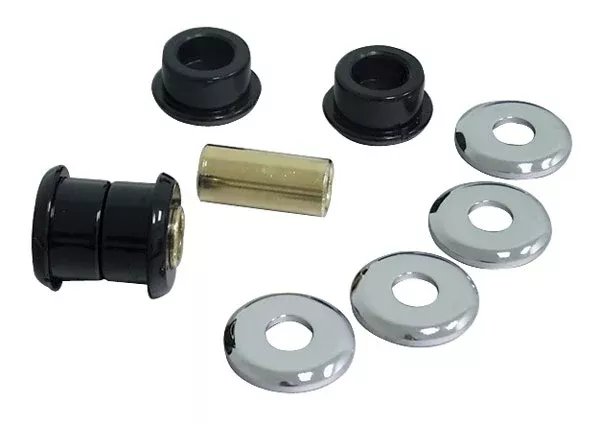 V-Factor Black Polyurethane Handlebar Bushings Harley Handlebar Riser Bushings 73-Up