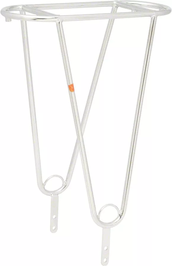 Velo Orange Constructeur Rear Rack: Polished Stainless Steel