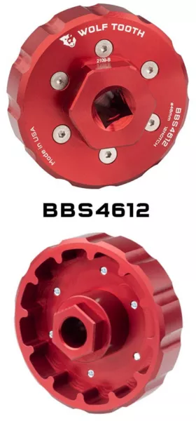 Wolf Tooth Bottom Bracket Tool - BBS4612 – 12 notch 46mm