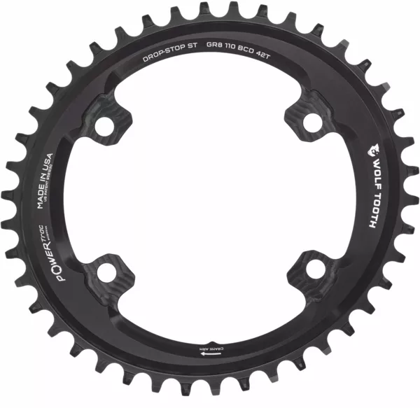 Wolf Tooth Oval 104 BCD Chainrings, Drop-Stop ST