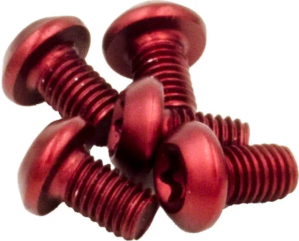 Wolf Tooth Wolf Tooth CAMO Chainring Bolt Kit, Red