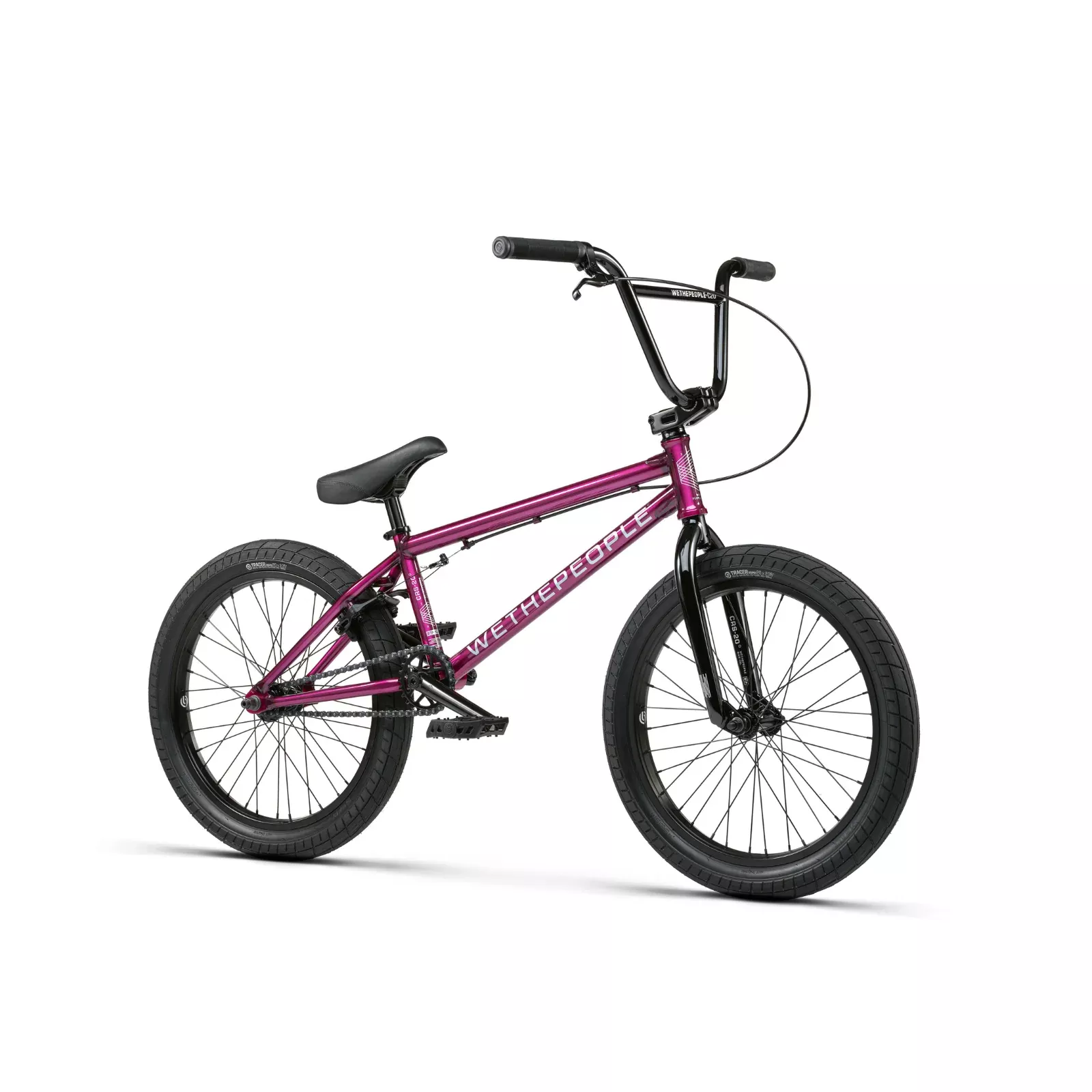 WTP CRS Freecoaster 20.25” BMX Bike Translucent Berry Blast