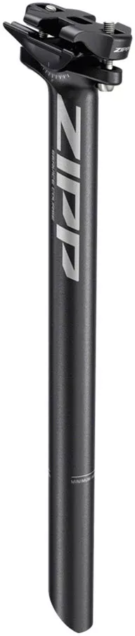 Zipp Service Course Seatpost – 31.6mm Diameter, 350mm Length, Zero Offset, Bead Blast Black, B2
