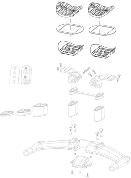 Zipp Vuka Aero C1 Armrest Kit